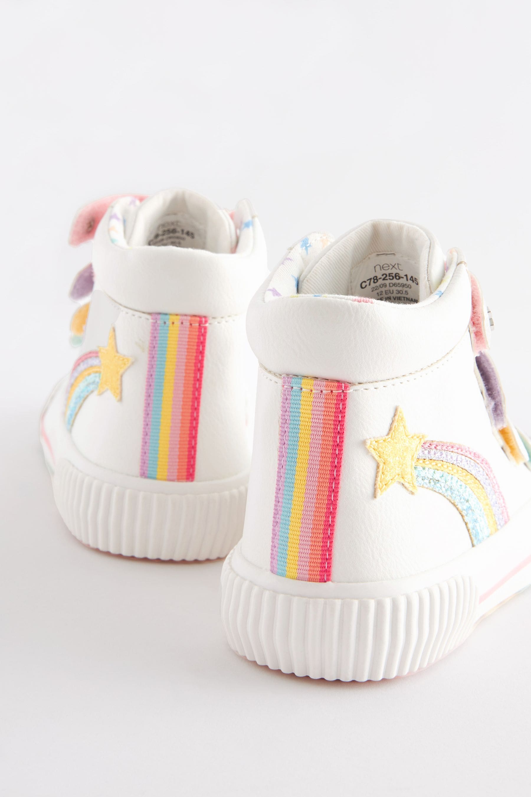 Next girls rainbow shoes shop