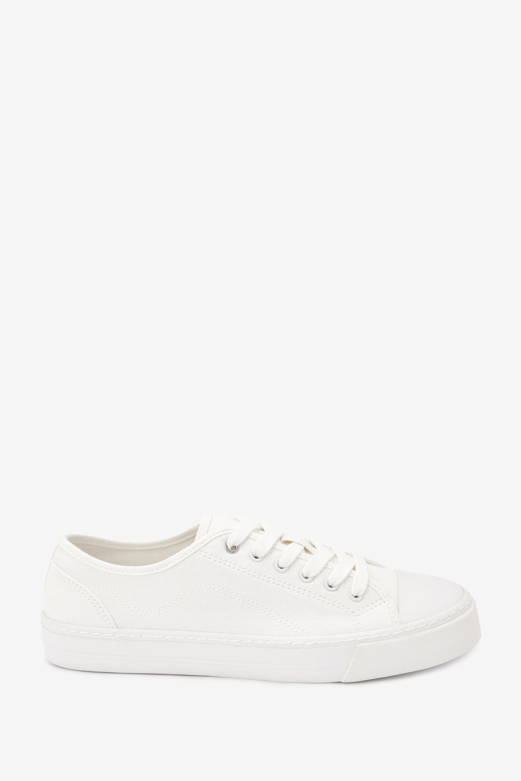 Plain white canvas shoes cheap new arrivals