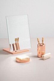 Maison by Premier Rose Gold Table Mirror - Image 1 of 4