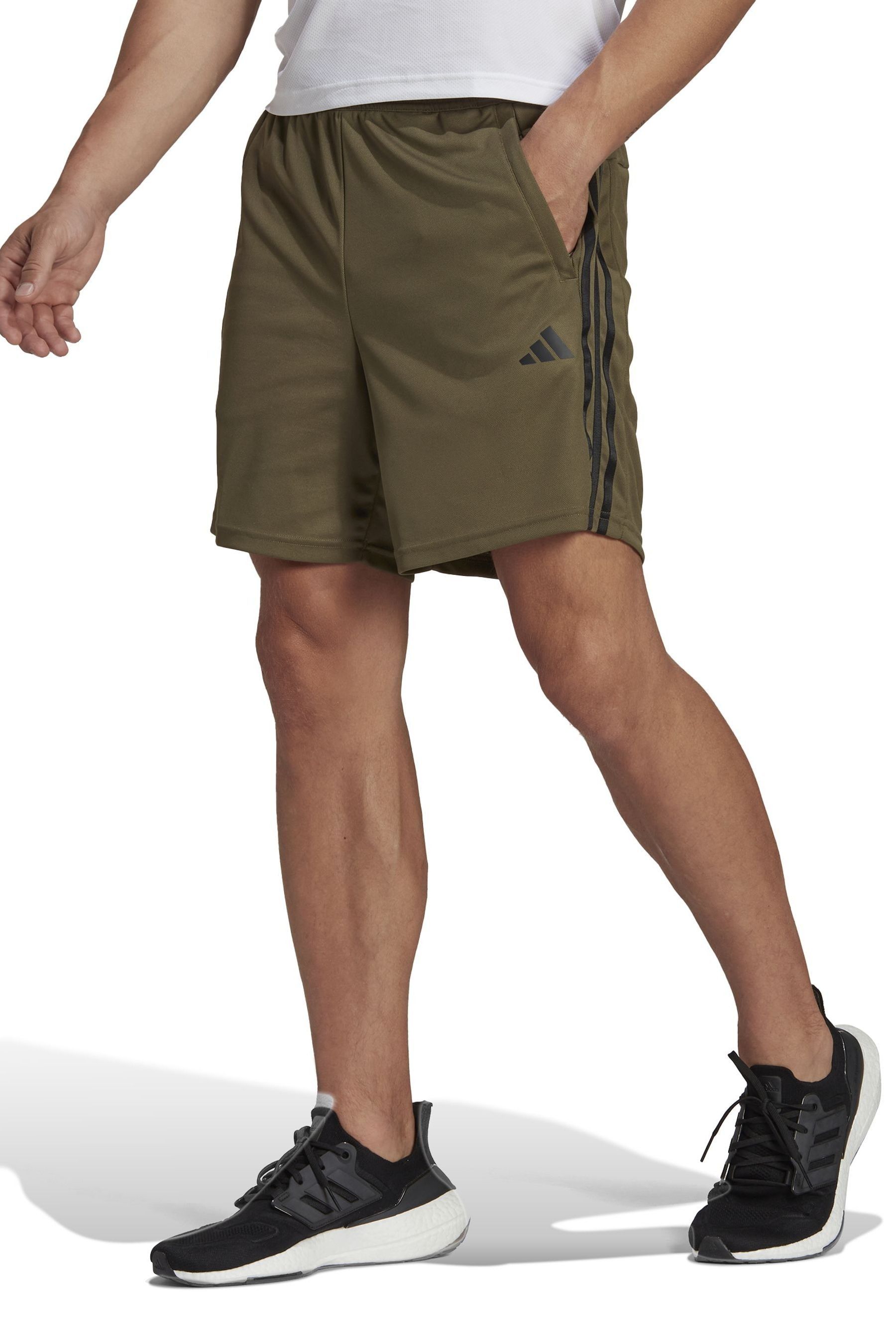 Olive green adidas shorts deals