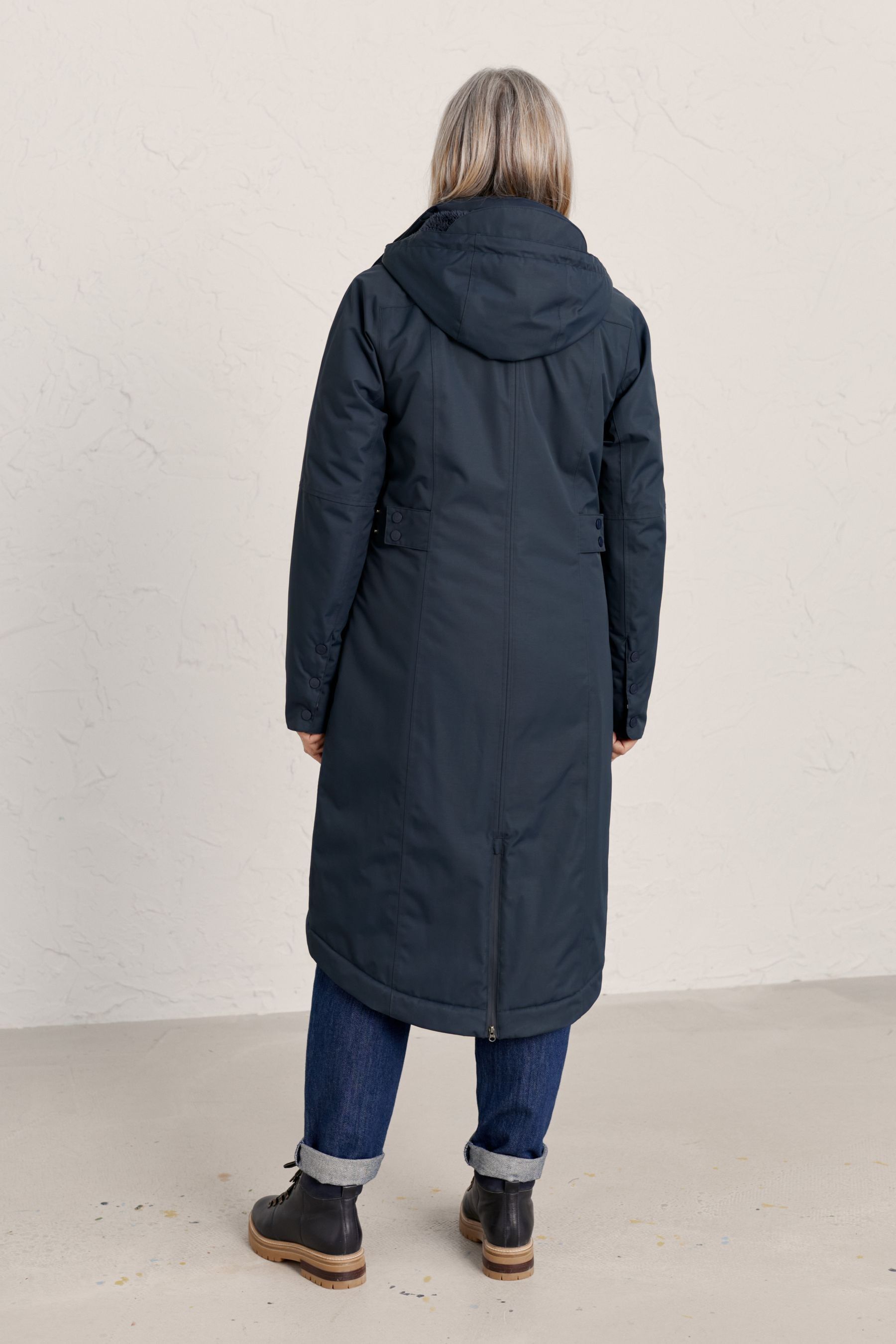 Buy Seasalt Cornwall Navy Blue Petite Waterproof Janelle Coat from Next USA