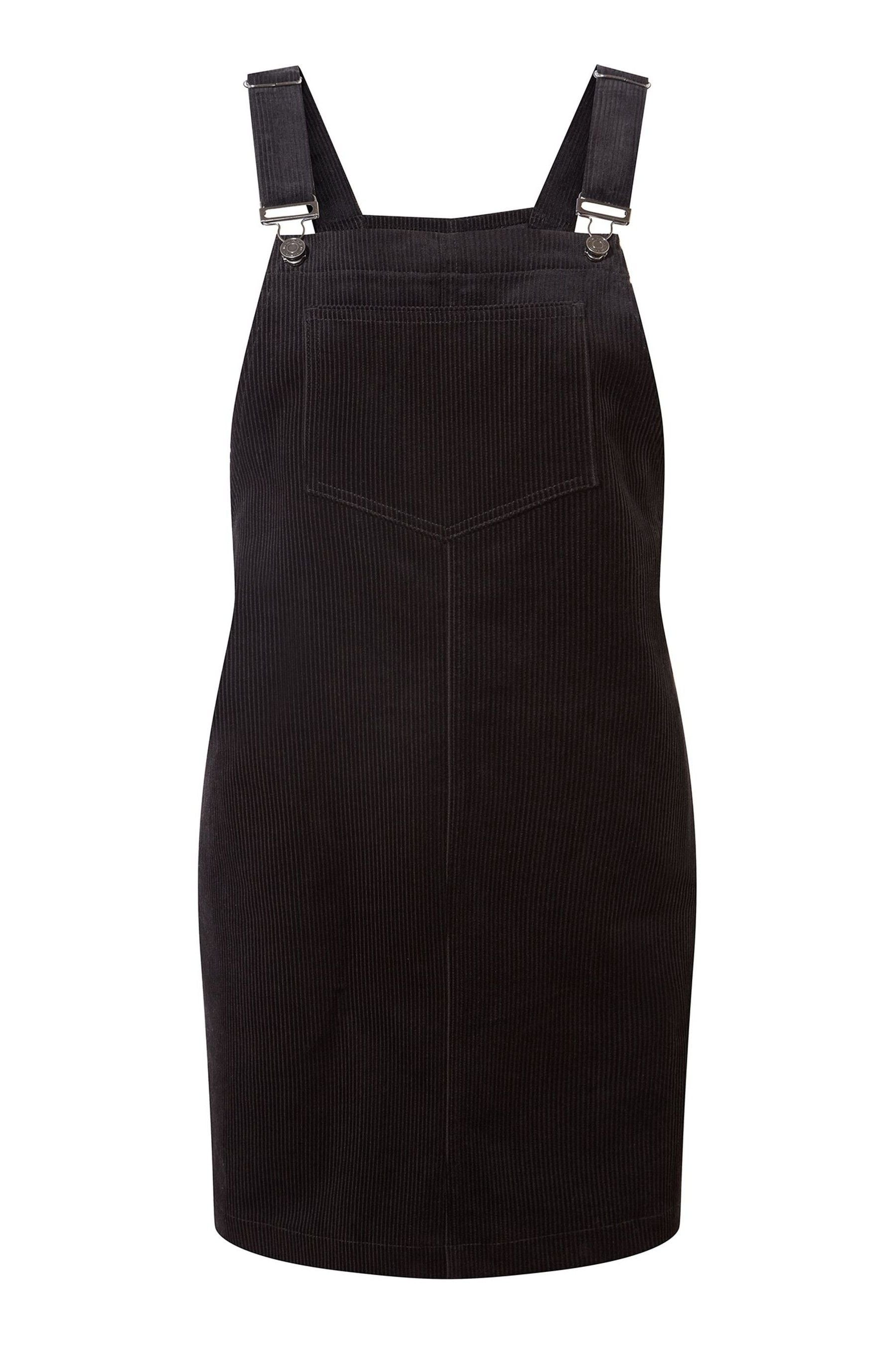 Buy TOG24 Womens Black Bridget Corduroy Pinafore Dress from Next Luxembourg