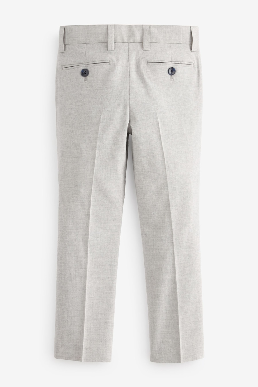 Grey Skinny Fit Suit: Trousers (12mths-16yrs) - Image 4 of 4