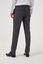 Skopes Grey Harcourt Tapered Fit Suit Trousers - Image 2 of 4