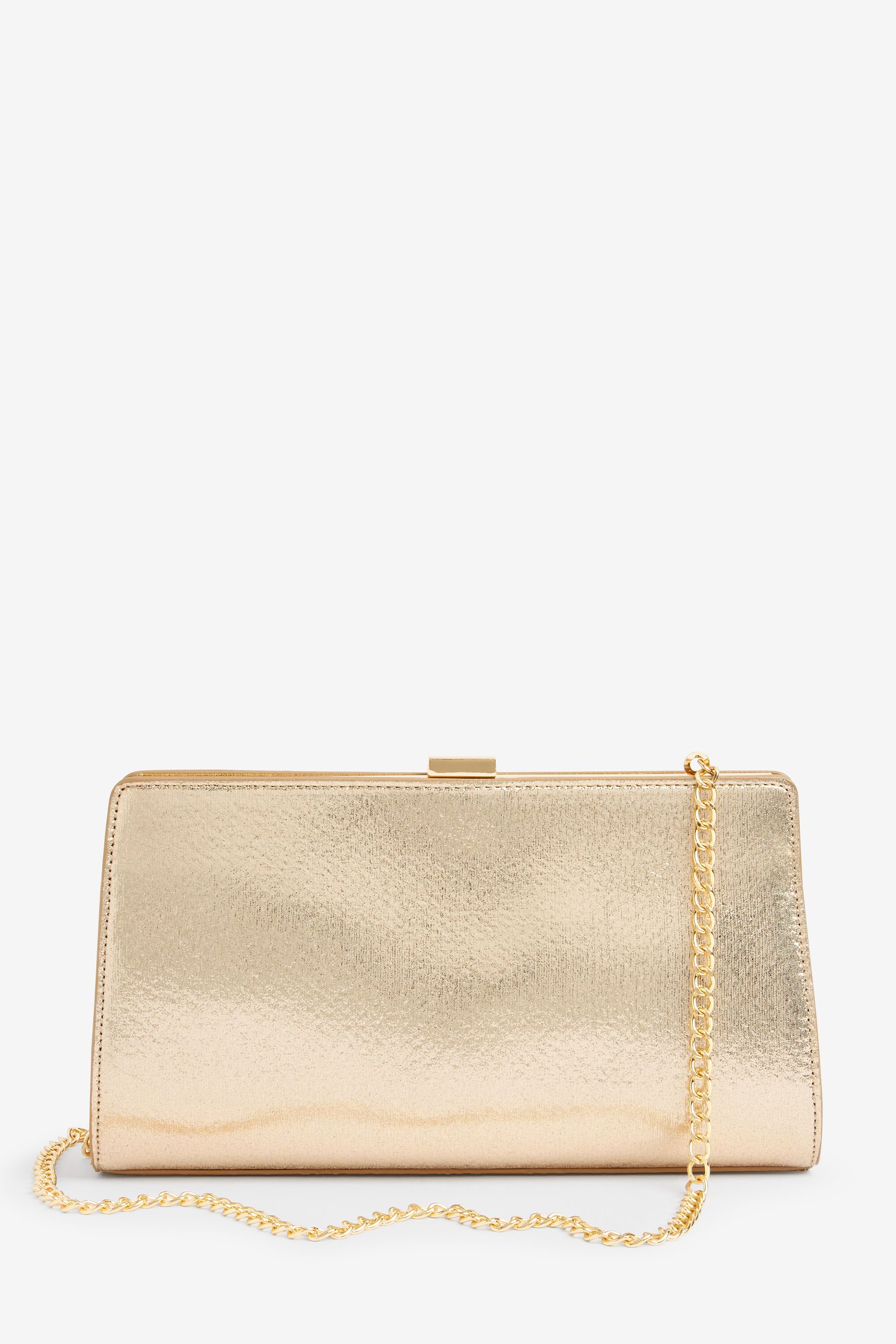Gold clutch bag ireland top