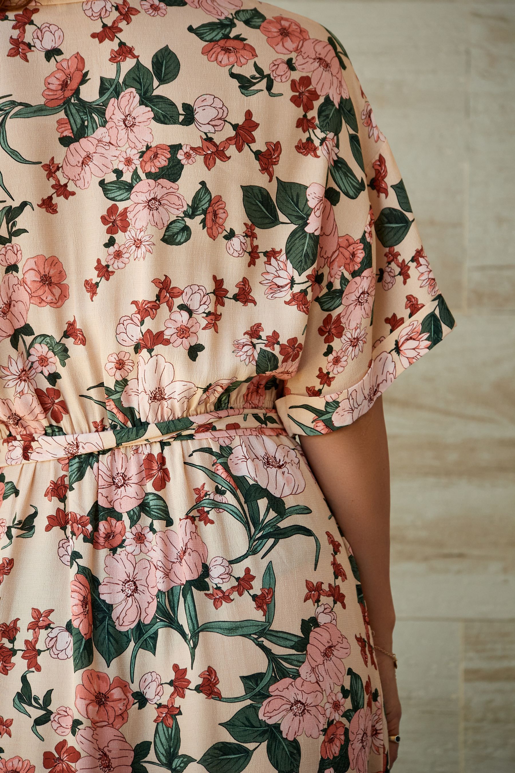 Next floral wrap dress cheap
