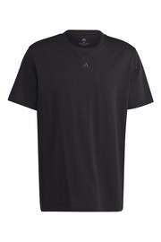 adidas Black Sportswear All SZN T-Shirt - Image 11 of 11