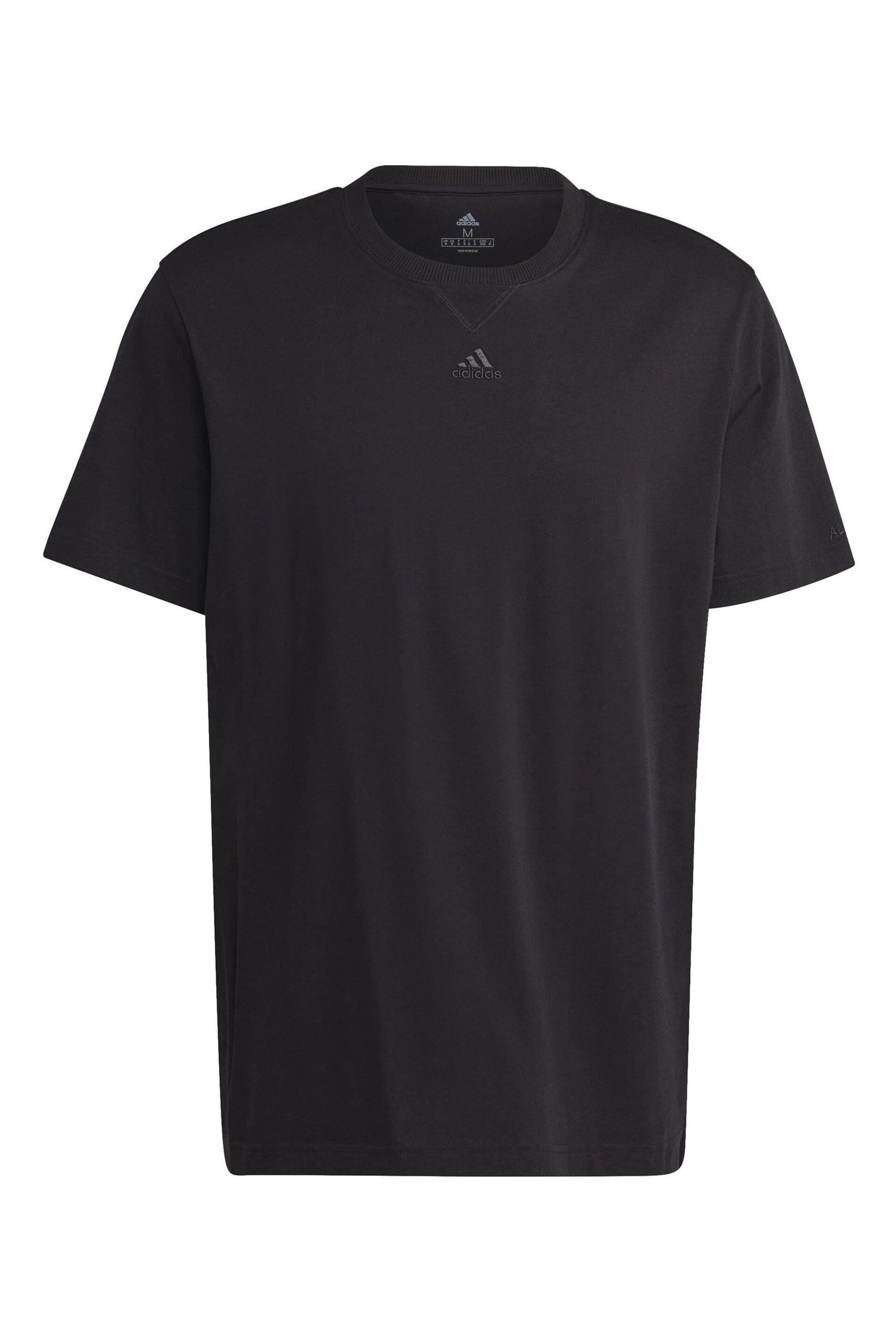 adidas Black Sportswear All SZN T-Shirt - Image 11 of 11