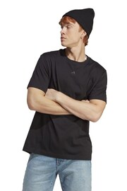 adidas Black Sportswear All SZN T-Shirt - Image 3 of 11