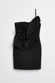 River Island Scuba Mini Black Dress - Image 5 of 5