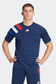 adidas Blue Fortore 23 Jersey - Image 1 of 8
