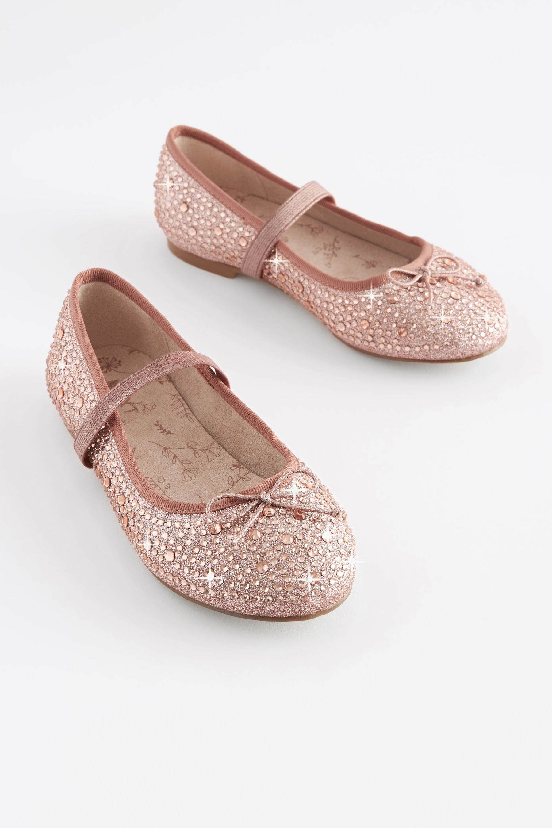 Rose gold mary jane shoes cheap