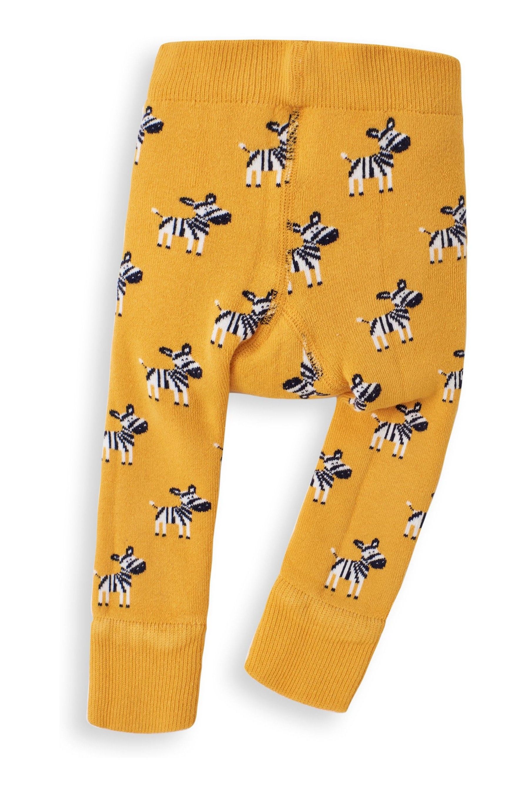 Buy JoJo Maman Bebe Mustard Yellow Zebra Extra Thick Baby Leggings from Next Canada