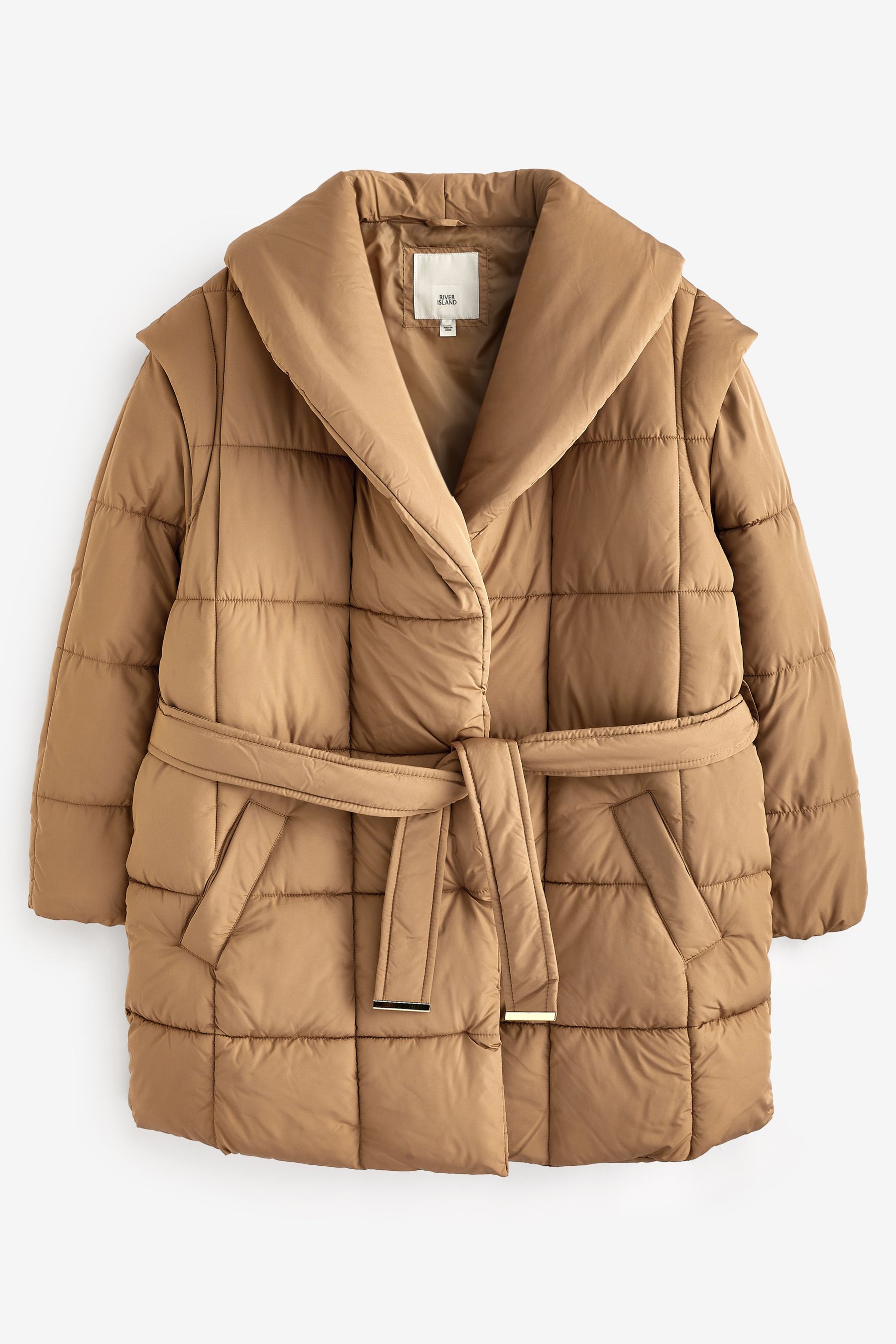 Buy Manteau court rembourre chale River Island from Next Luxembourg