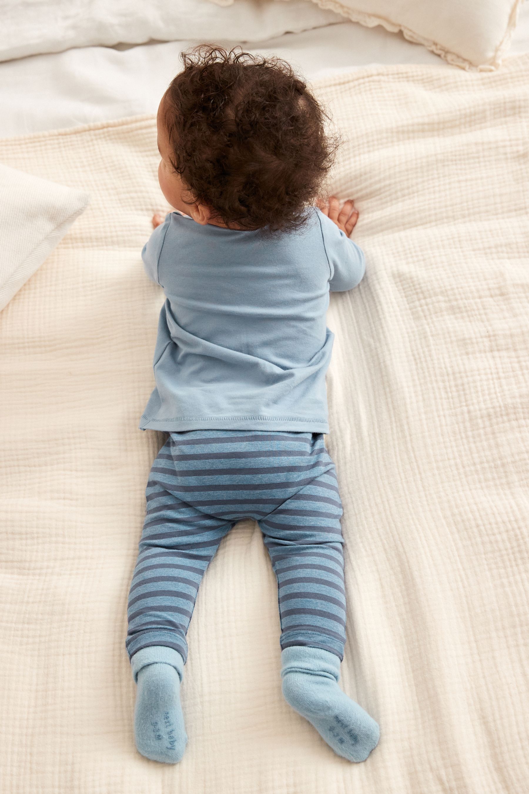 Buy Blue Lion Baby T Shirt And Leggings 2 Piece Set from Next Luxembourg