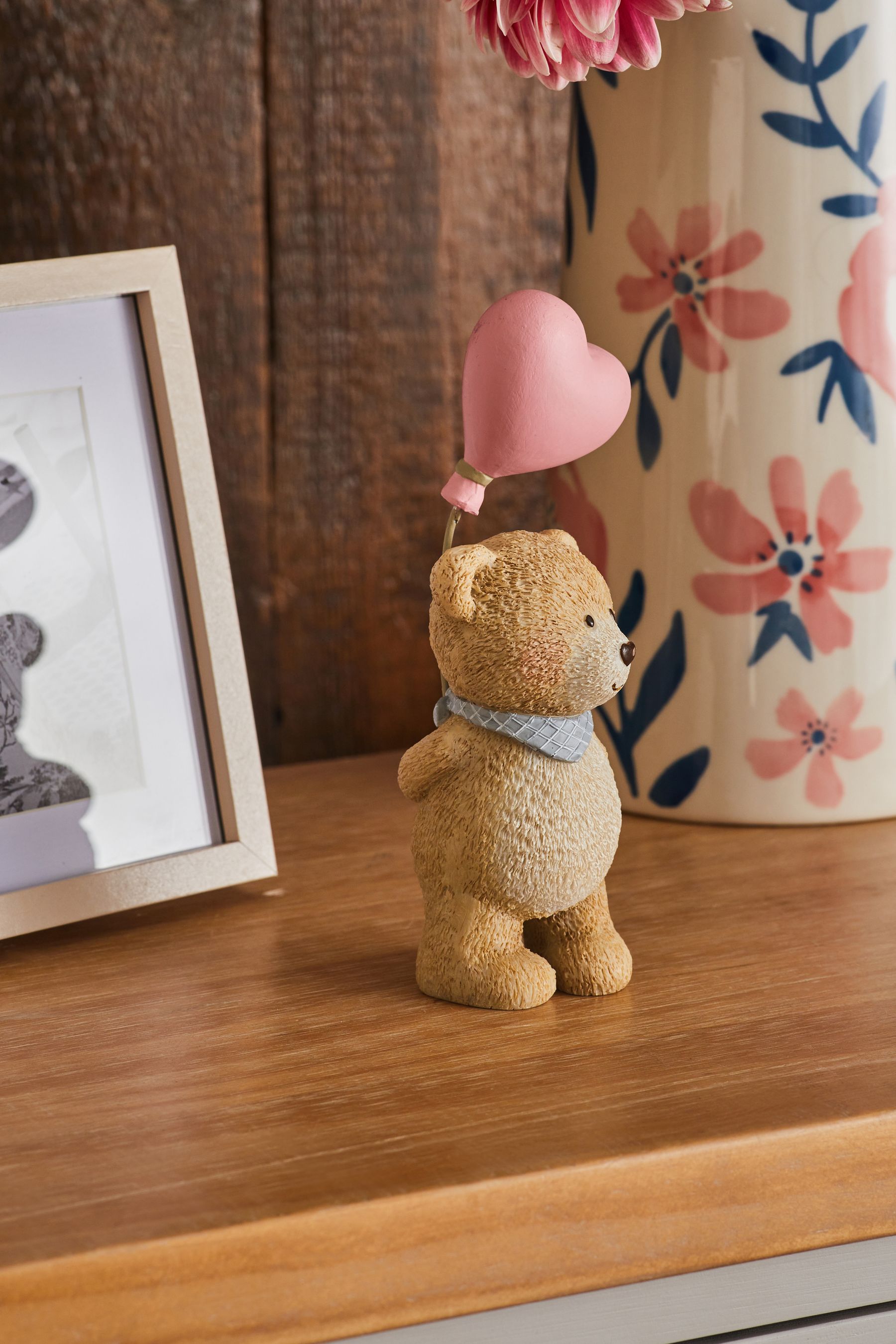Buy Natural Cute Teddy Bear Ornament from Next Luxembourg