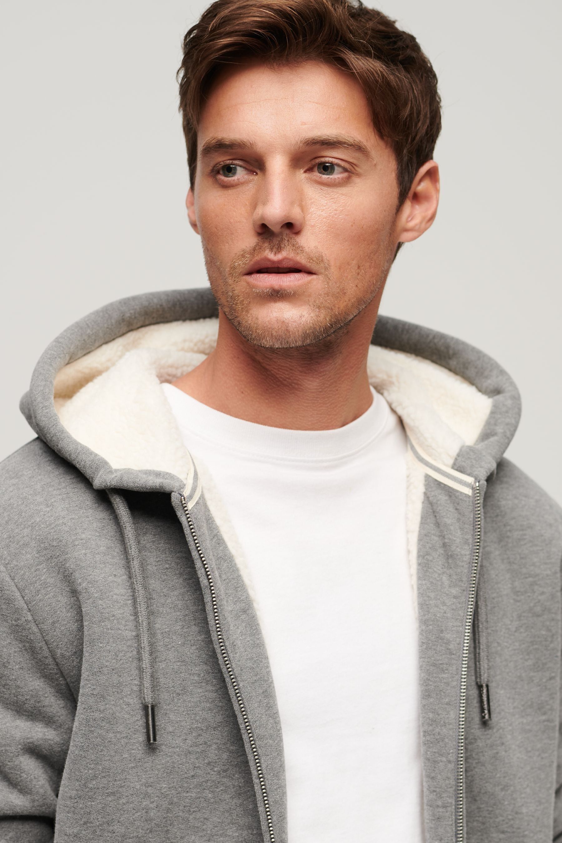 Superdry grey hoodie online