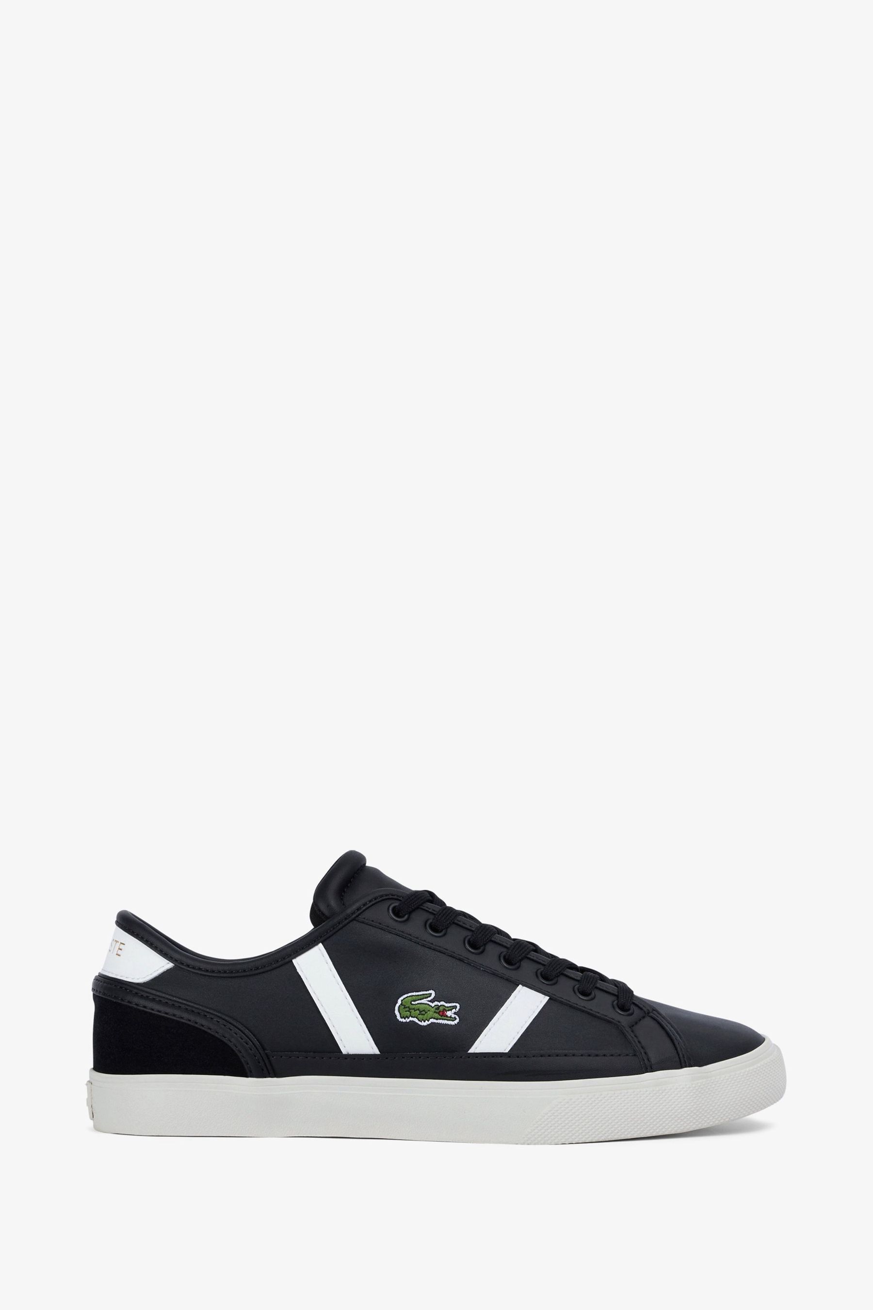 Buy Lacoste Black Sideline Pro 222 CMA Trainers from Next Luxembourg