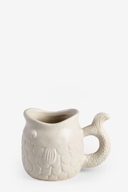 Cream Fish Glug Style Mug - Image 2 of 3