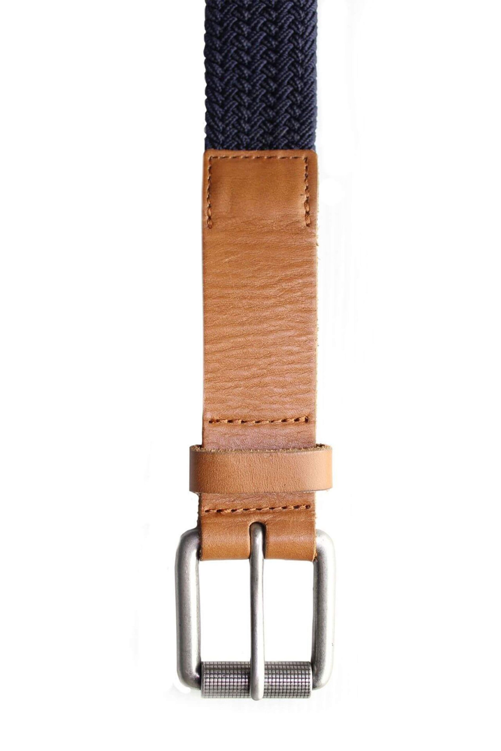 Raging Bull Blue Braided Belt - Image 4 of 5