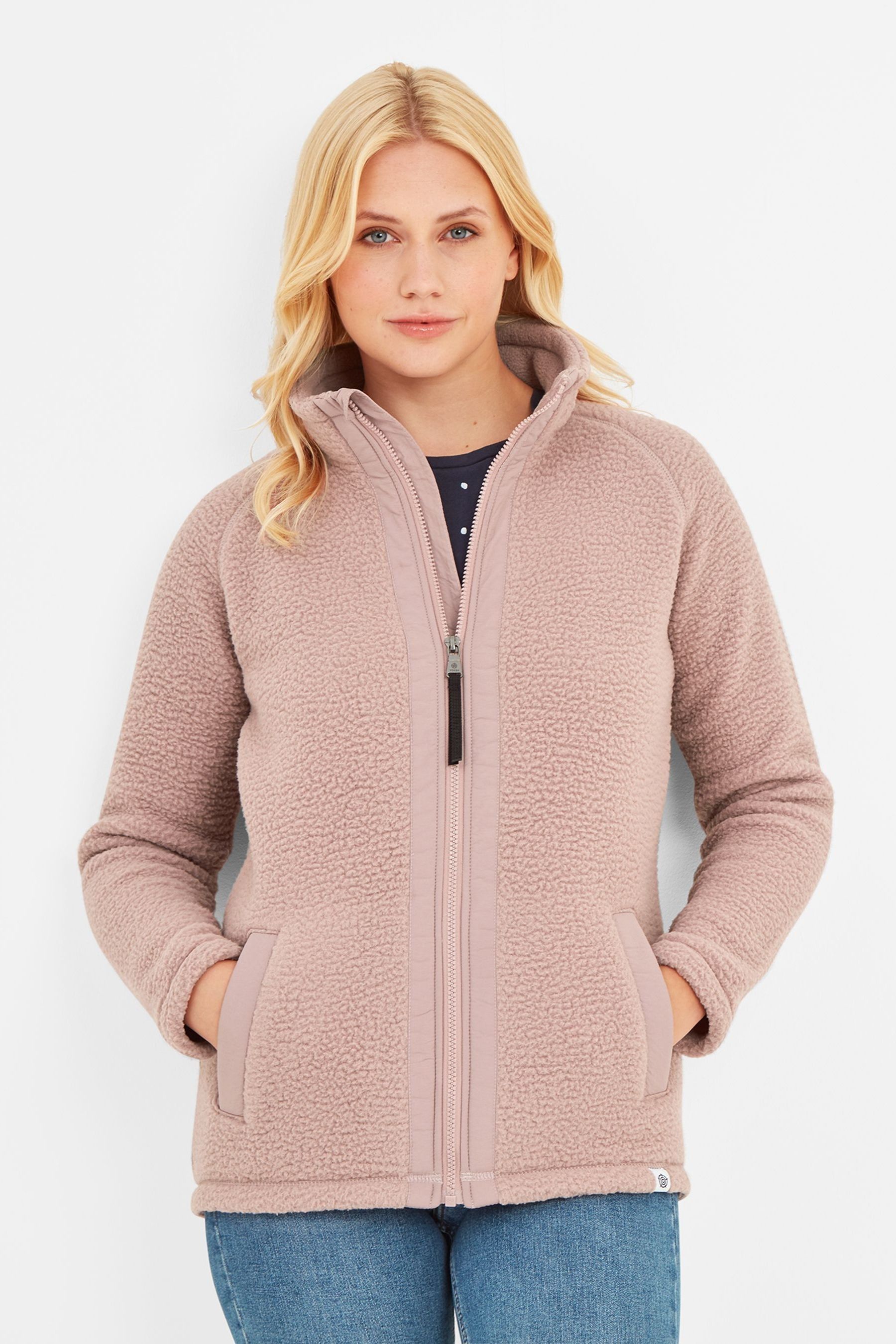 Buy Tog 24 Womens Pink Gilstead Fleece Jacket from Next Luxembourg