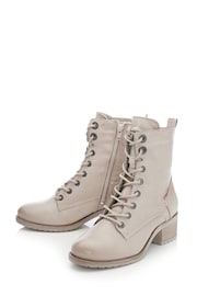 Moda In Pelle Bezzie Lace Up Leather Ankle Boots - Image 2 of 6