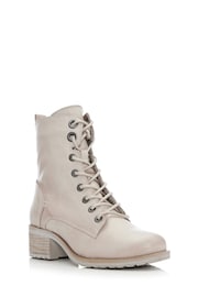 Moda In Pelle Bezzie Lace Up Leather Ankle Boots - Image 3 of 6