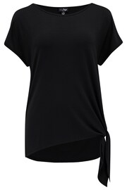 Pour Moi Black Energy Tie Side T-Shirt - Image 4 of 5