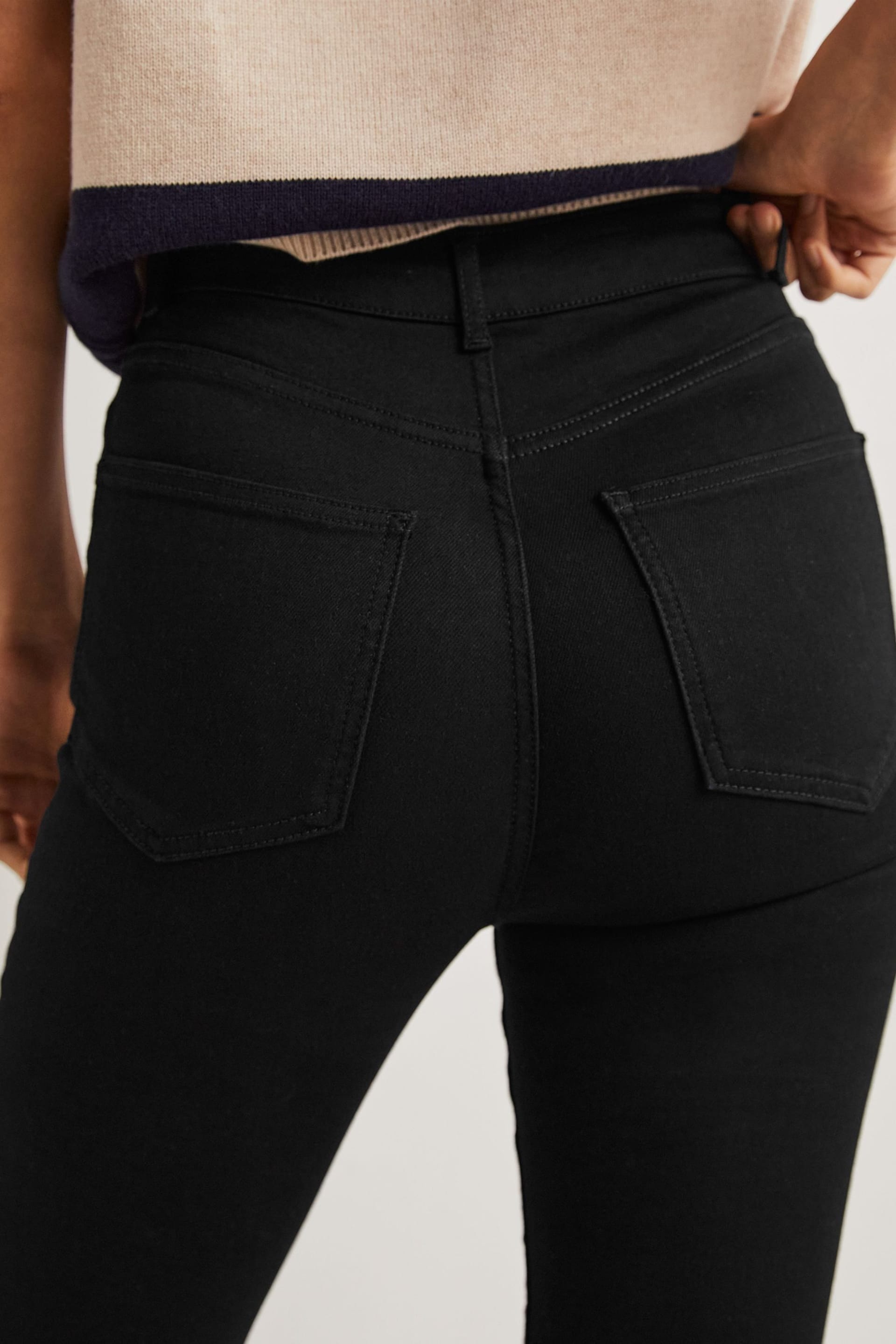 Boden Black Skinny Body Contour Jeans - Image 5 of 6
