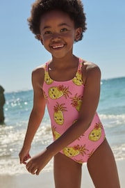 Pink Pineapple Swimsuit (3-16yrs) - Image 3 of 7