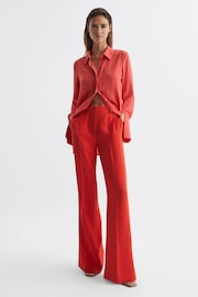 Reiss Coral Maia Wide Leg Trousers - Image 3 of 6