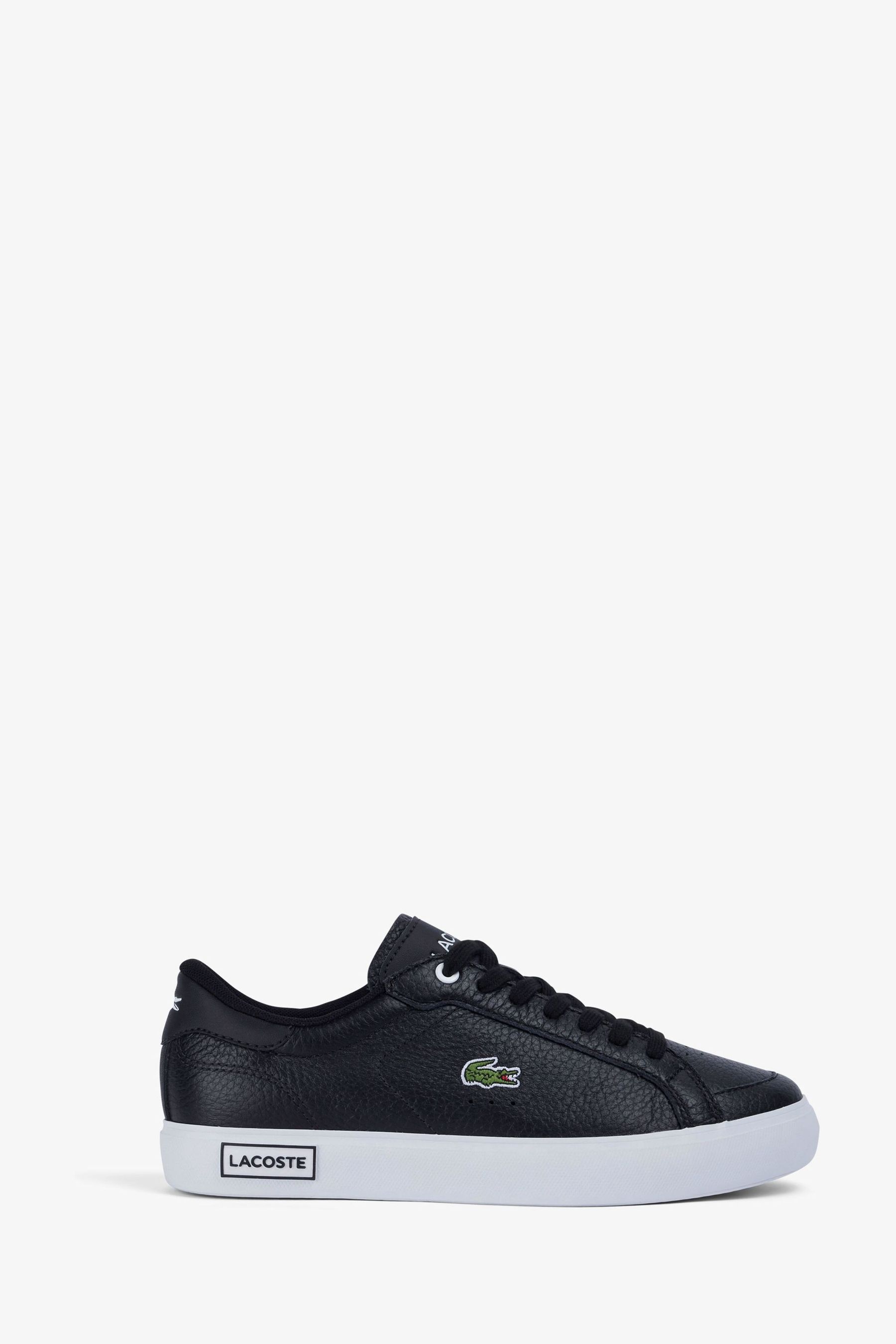 Buy Lacoste Powercourt 222 6 Sfa Black Trainers from Next Luxembourg