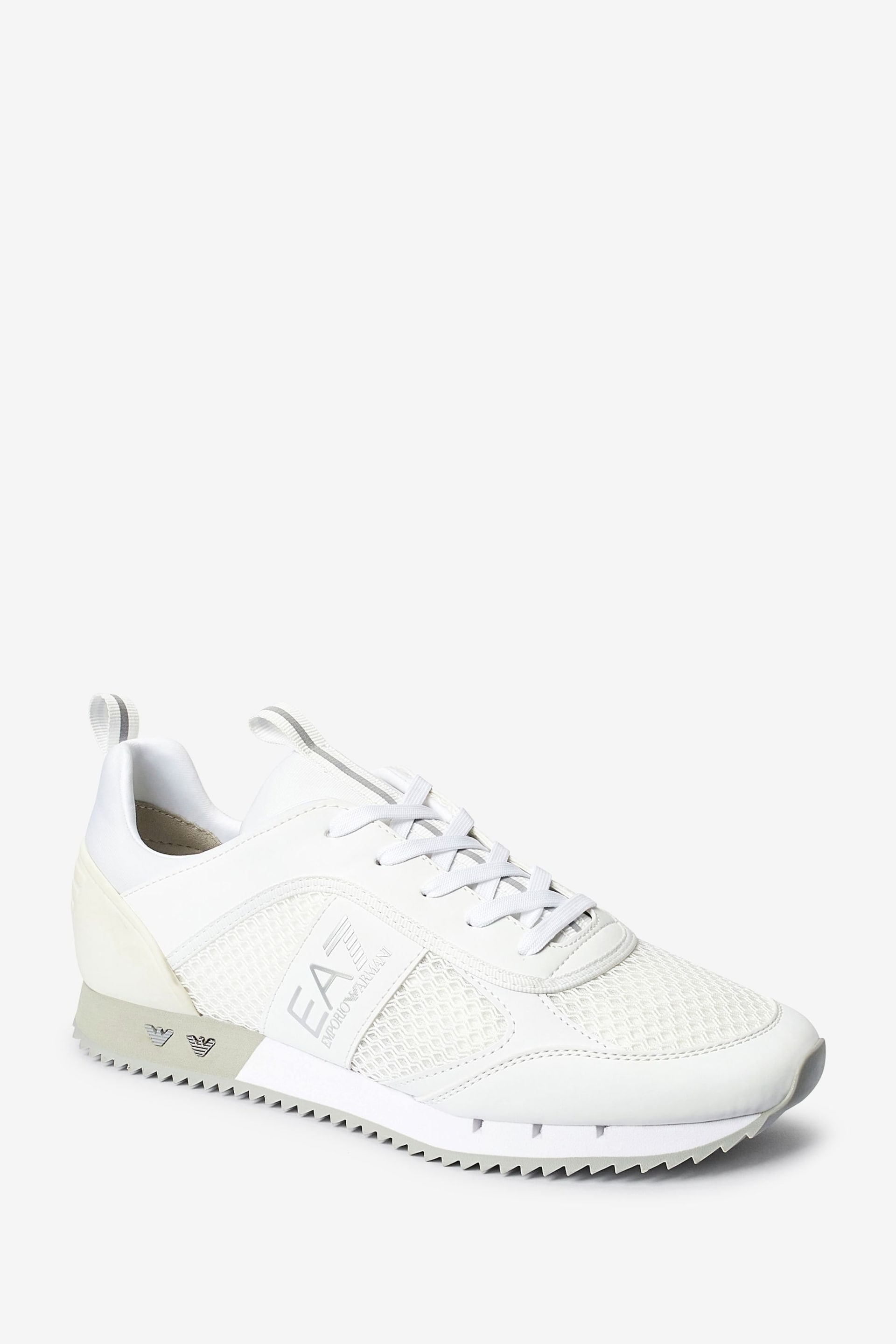 Emporio Armani EA7 Evolution Lace-Up Racer Trainers - Image 2 of 5