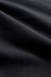 Black Slim Fit Stretch Denim Shorts - Image 9 of 9