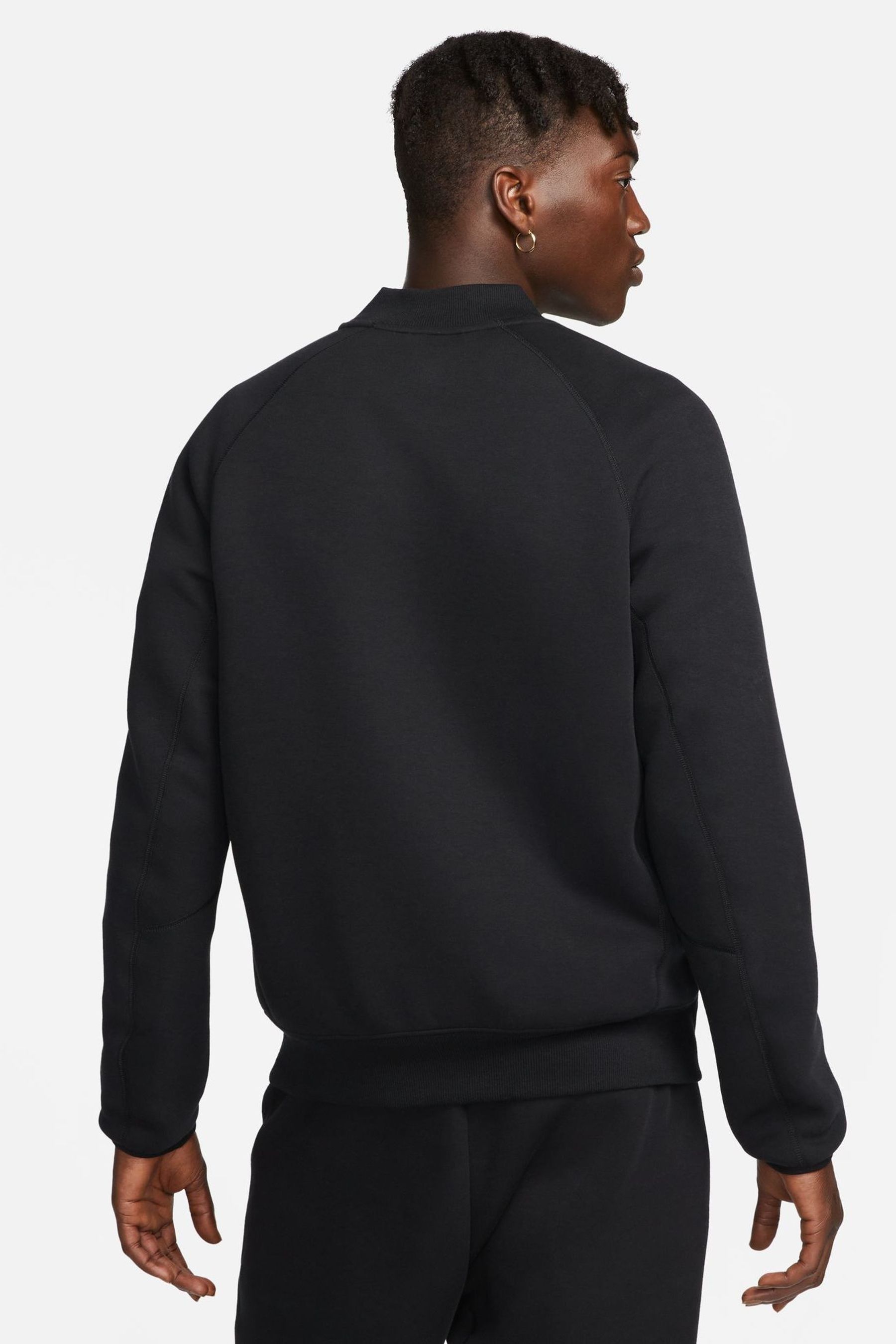 Nike fleece bomber jacket outlet