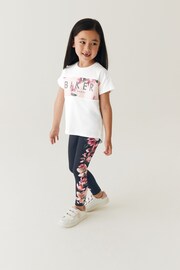 Baker by Ted Baker Floral Legging and Sequin T-Shirt Set - Image 2 of 12