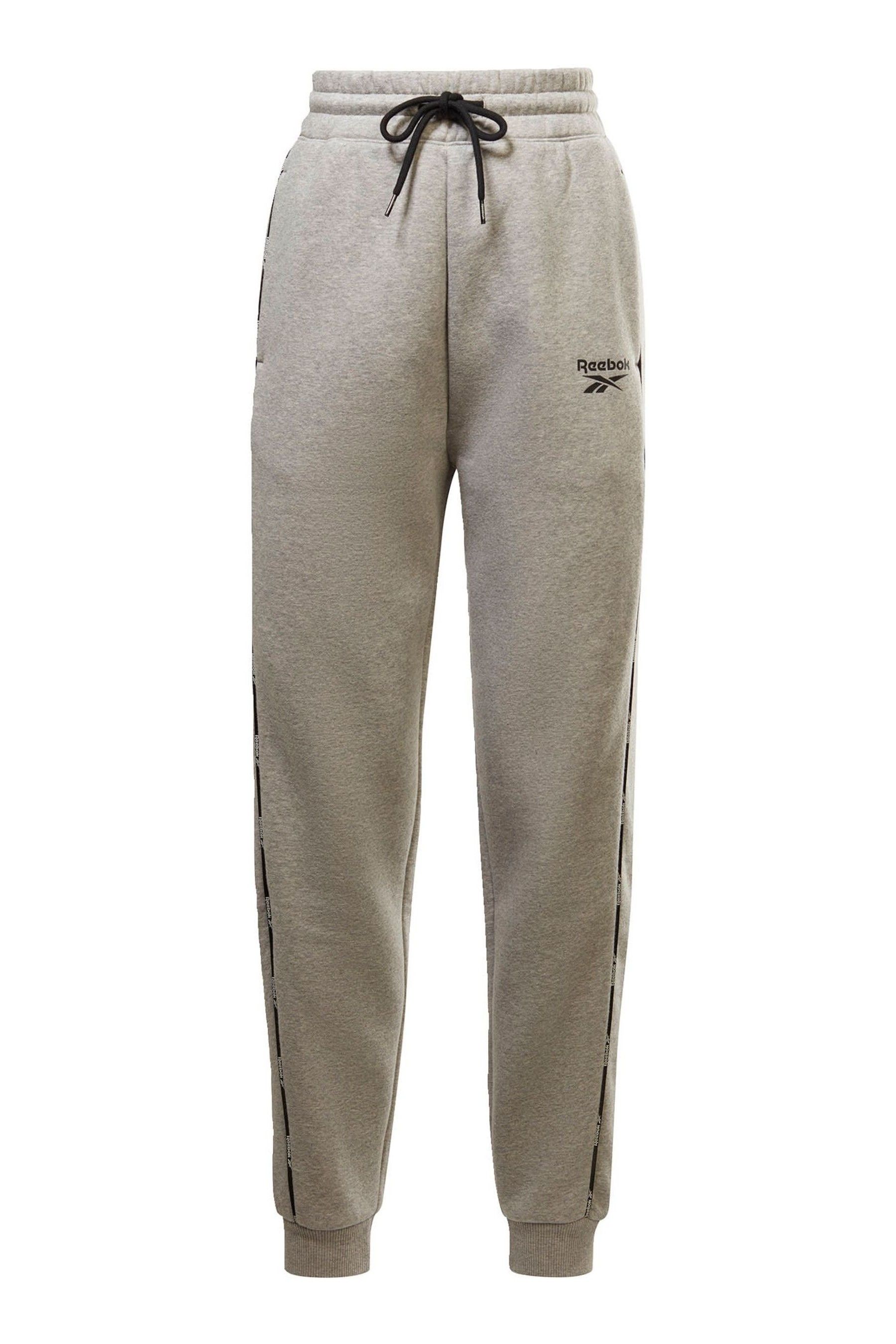 Grey reebok joggers hotsell
