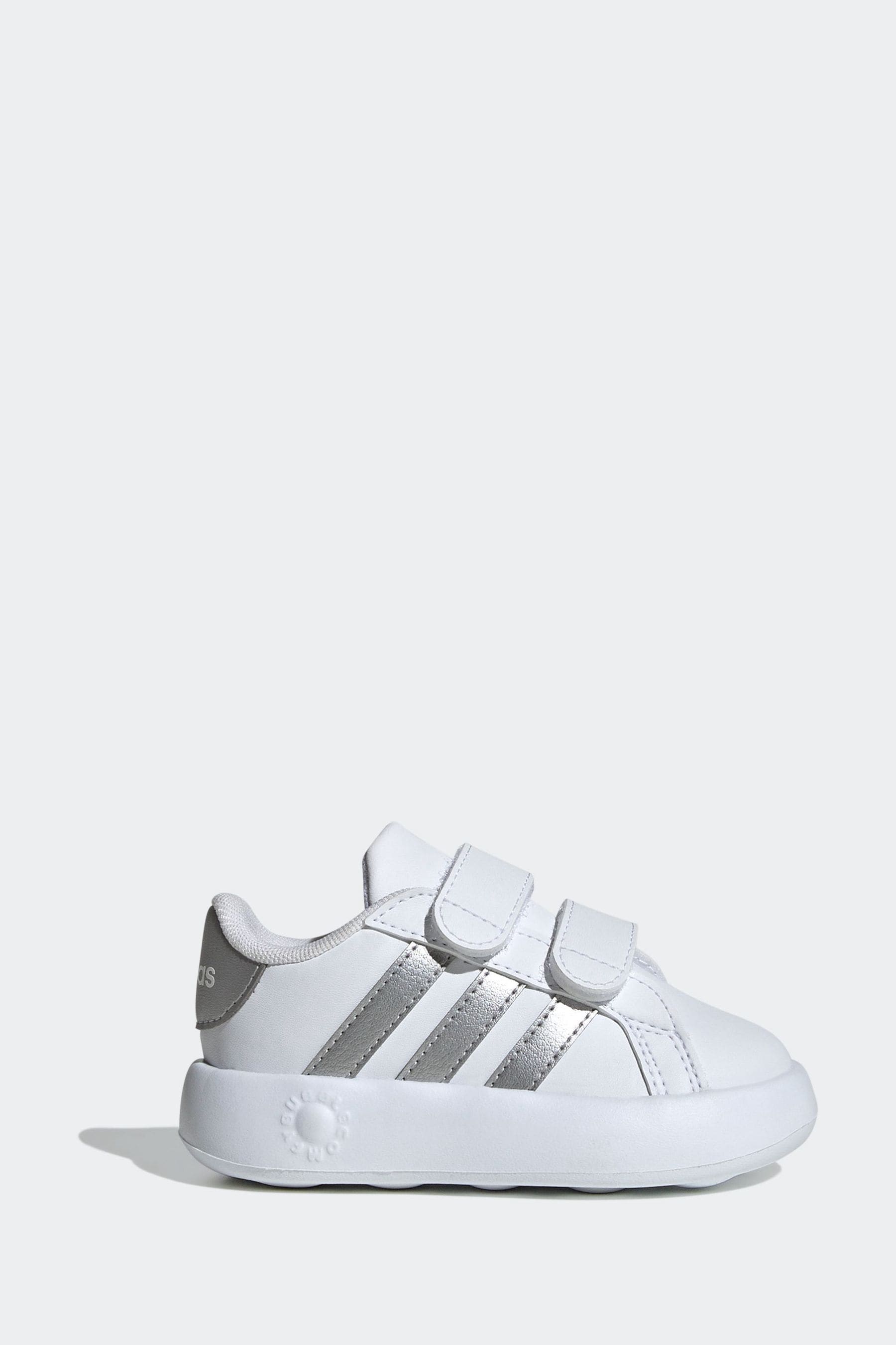 Buy adidas Grey White Kids Grand Court 2.0 Shoes from the Next UK online shop