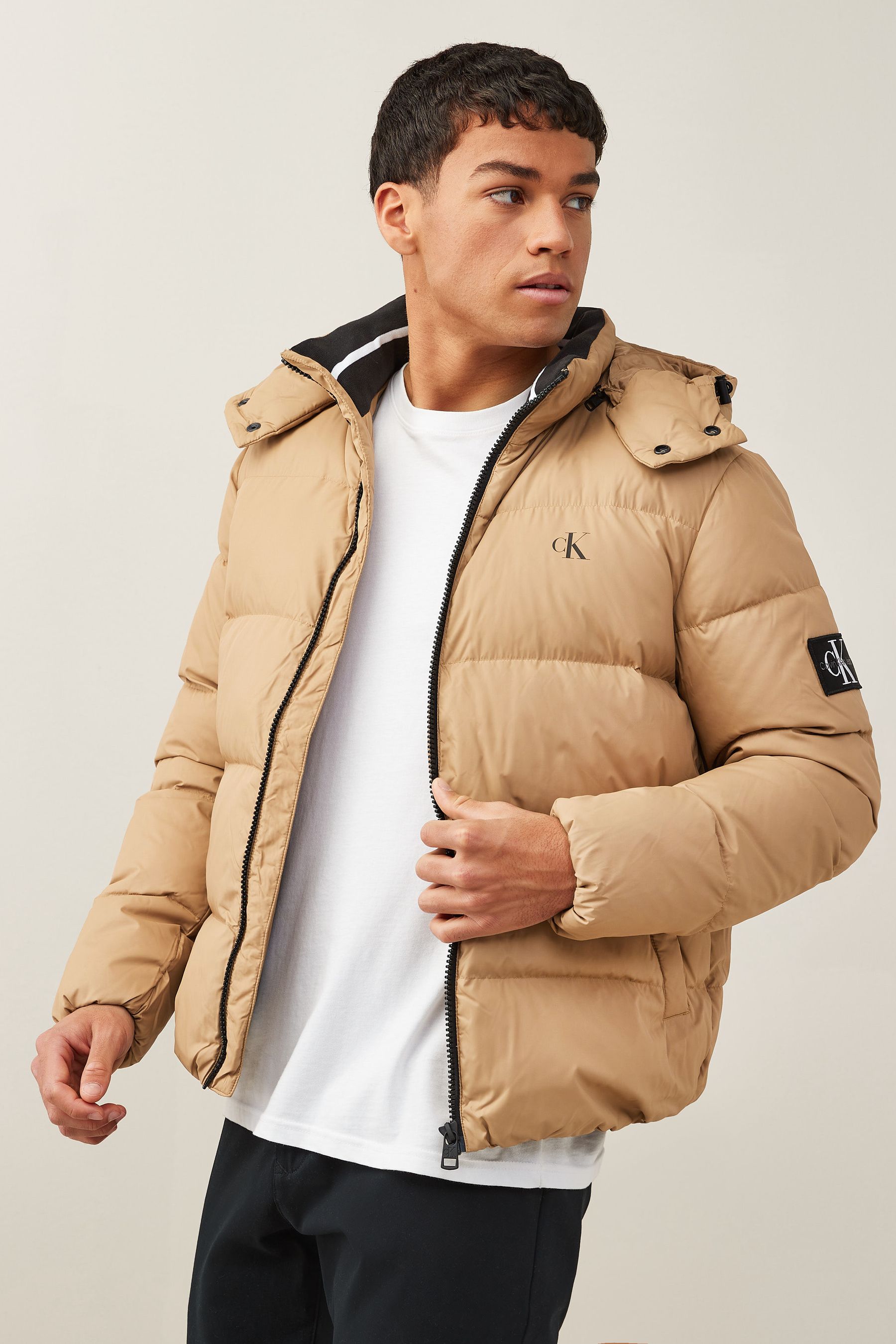 Calvin klein jeans down padded jacket store