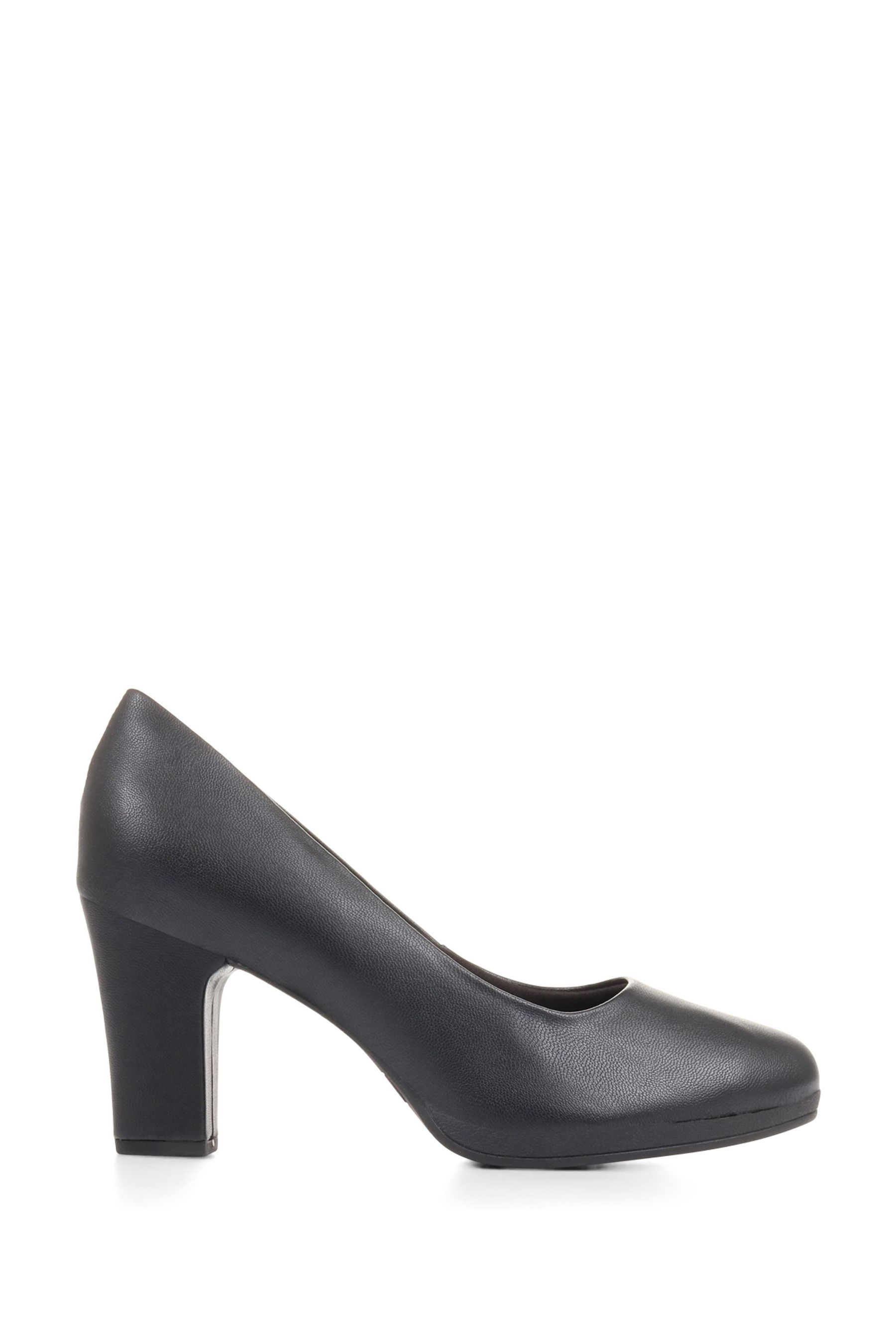 Buy Pavers Black High Heel Court Shoes from Next Luxembourg