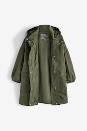 Khaki Green Shower Resistant Oversize Cagoule Jacket (3-16yrs) - Image 10 of 12