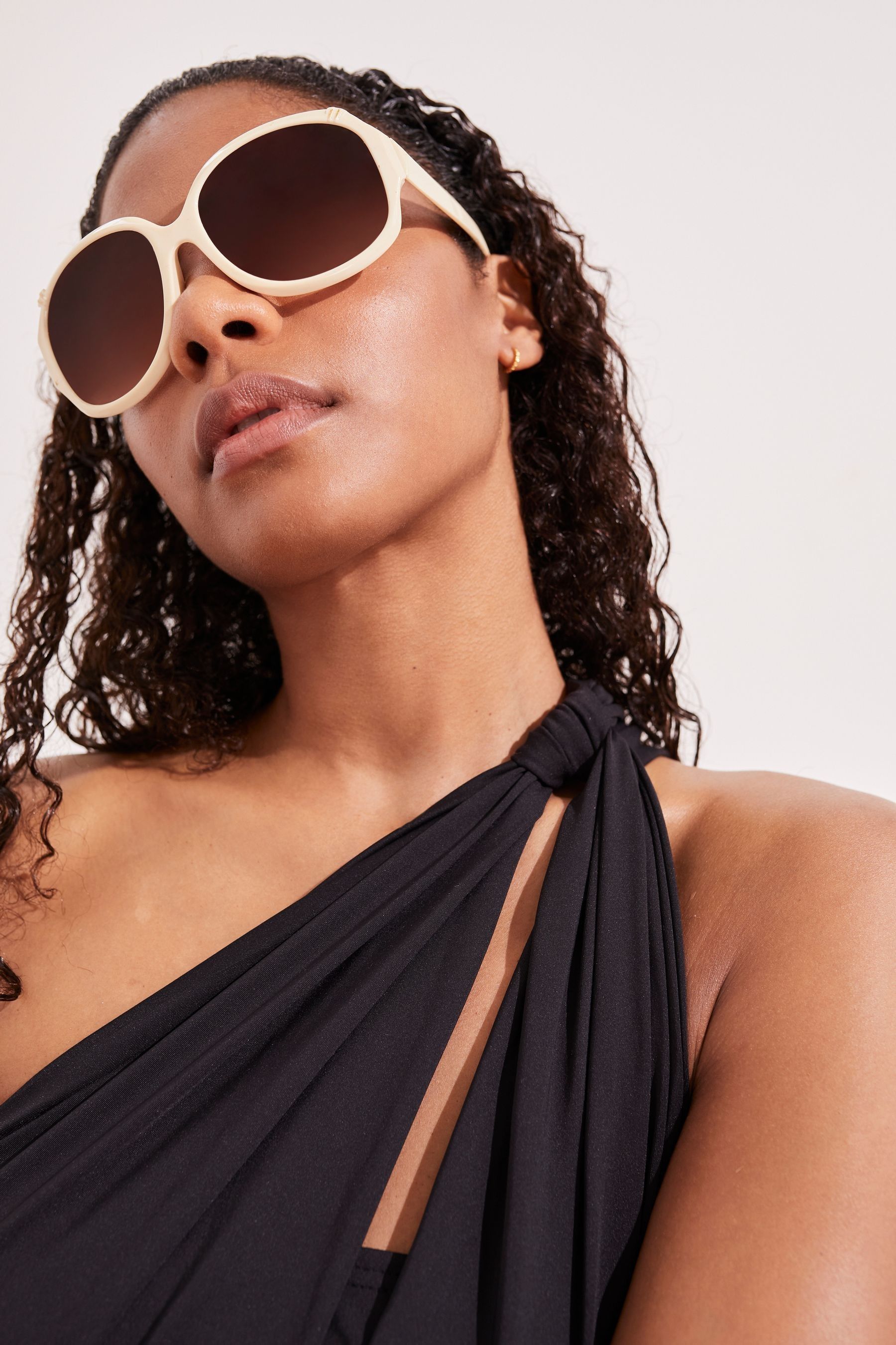 Buy Simply Be Black Magisculpt Convertible Swimsuit from the Next UK online shop