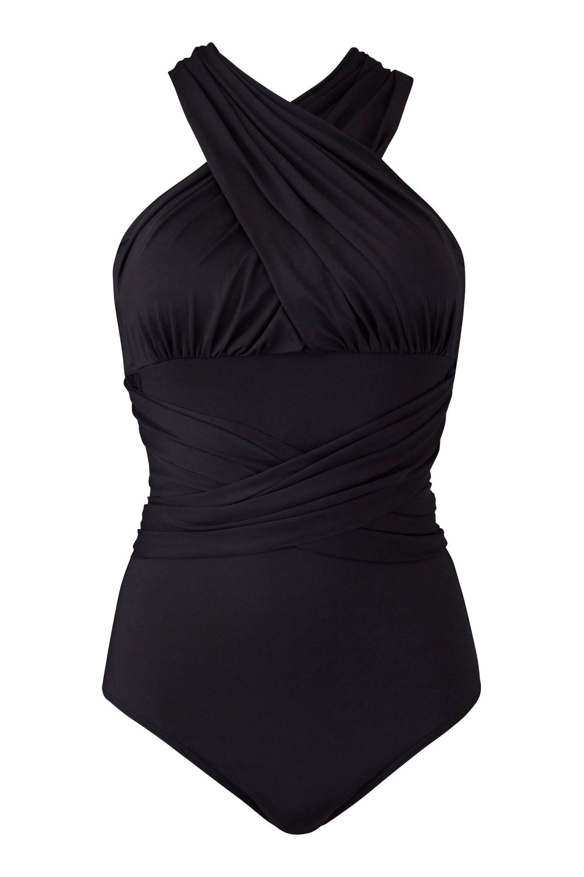 Simply Be Black Magisculpt Convertible Swimsuit - Image 4 of 6