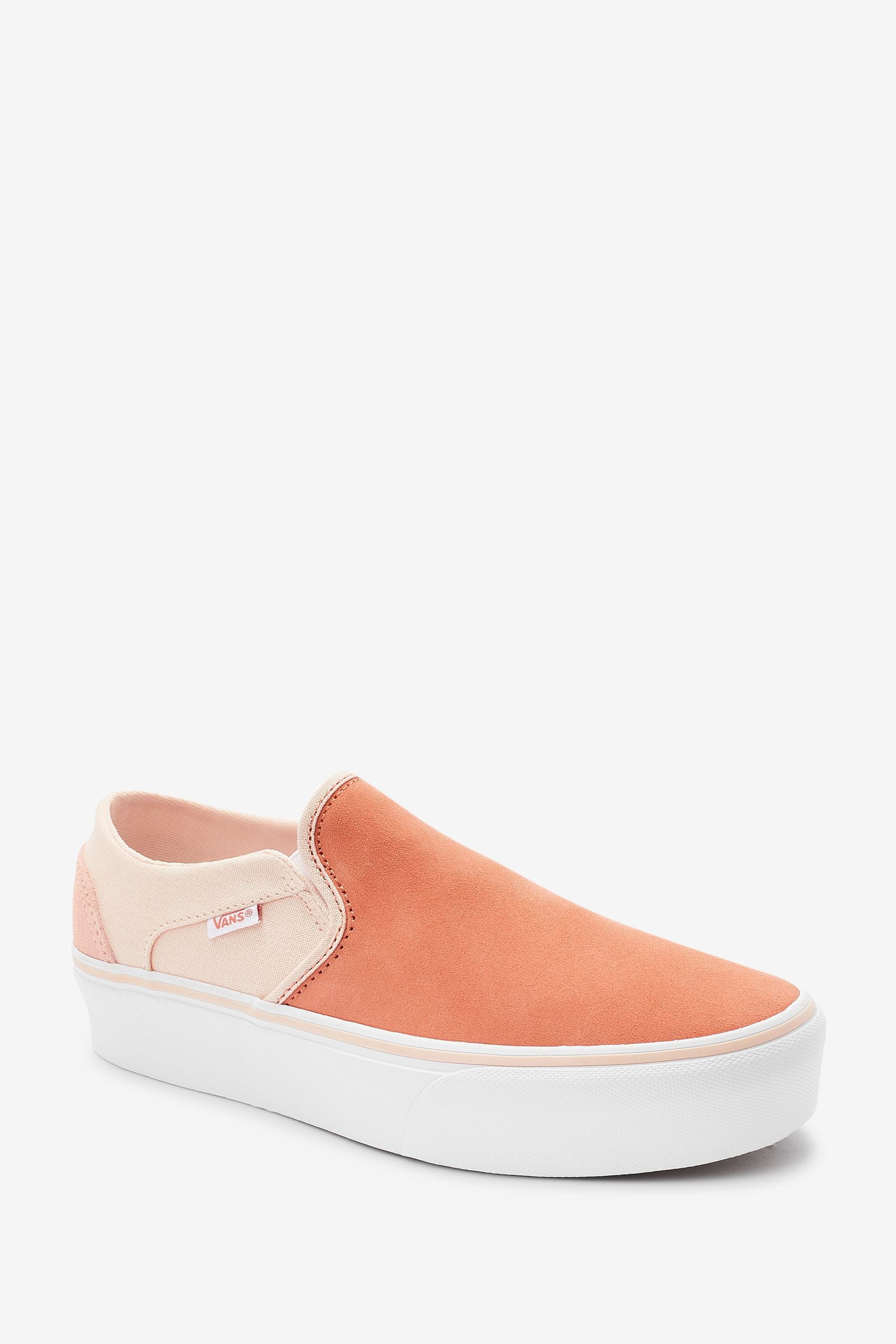 Buy Vans Womens Asher Platform Trainers from Next Luxembourg
