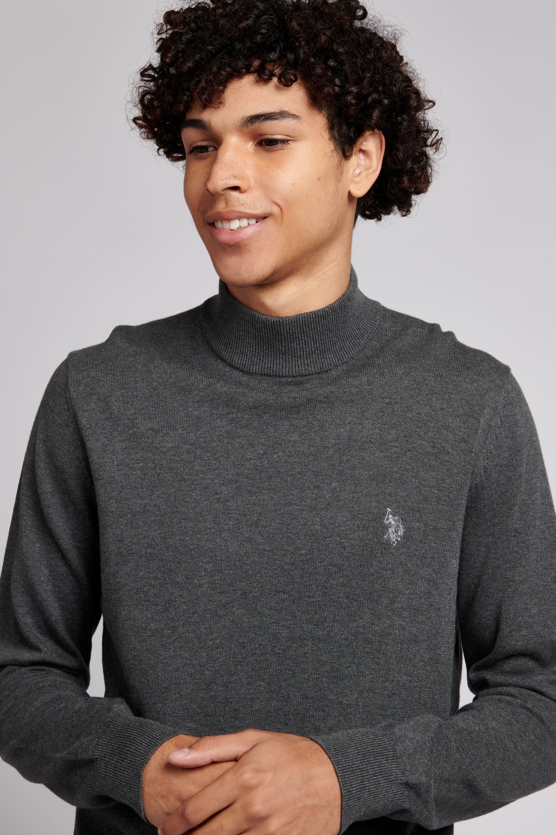 Next mens roll neck jumper 2025