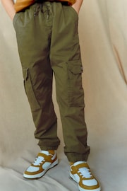 Khaki Green Cargo Trousers (3-16yrs) - Image 4 of 6