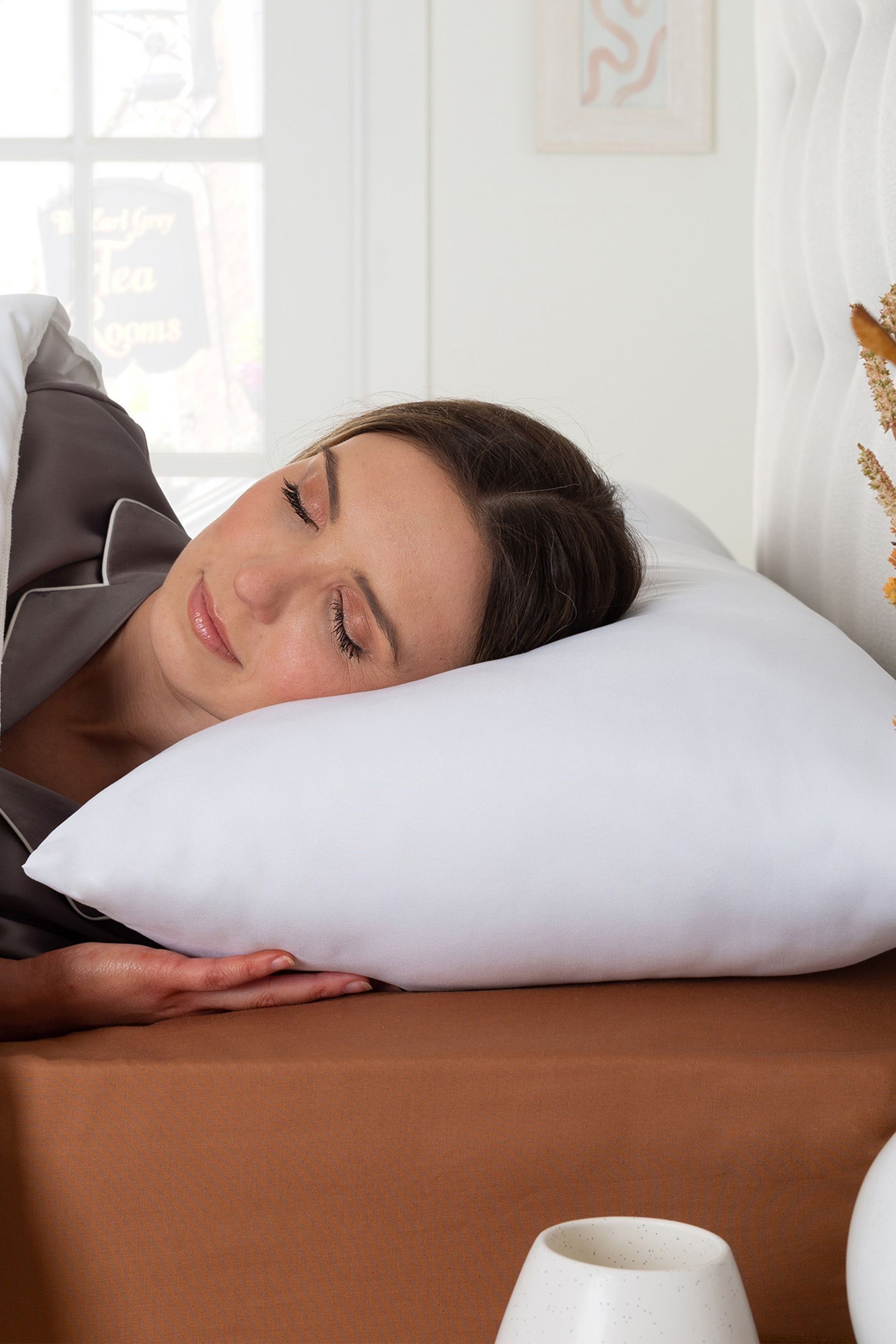 Buy Slumberdown 2 Pack Super Support White Pillows from the Next UK online shop