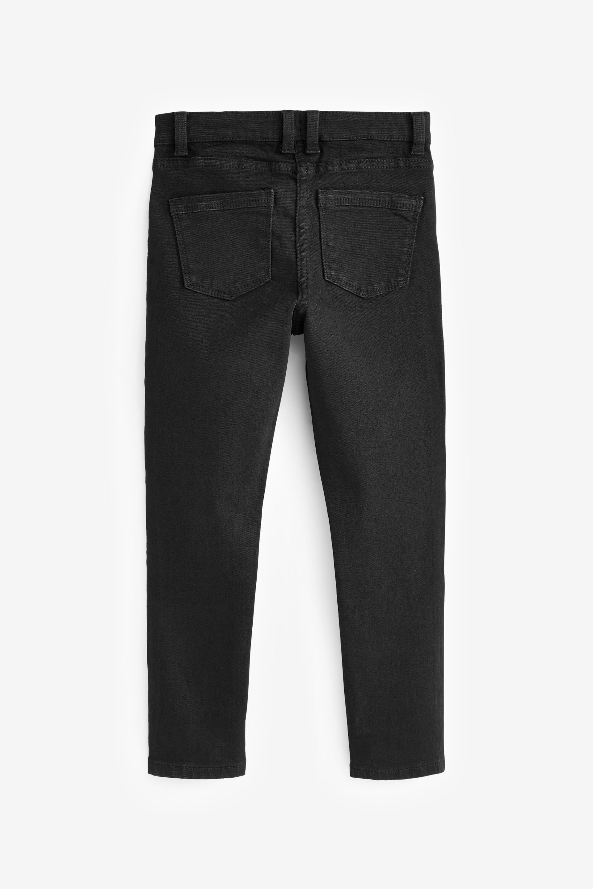 Black Regular Fit Skinny Jeans (3-16yrs) - Image 2 of 3