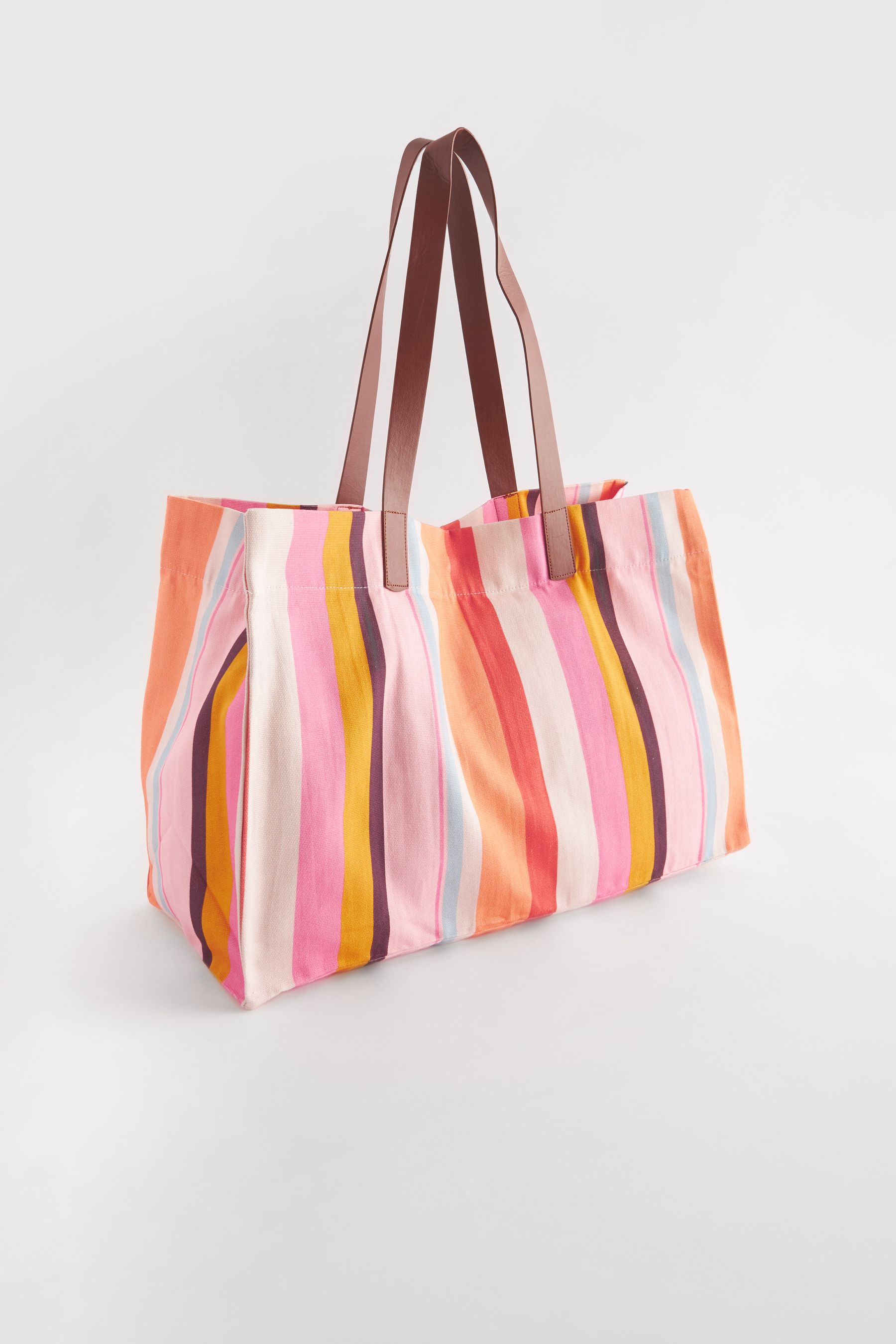 Buy Multi Striped Beach Bag from Next Canada