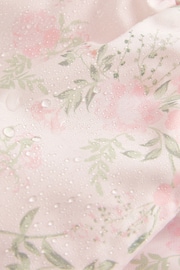 Pink Floral Shower Resistant Printed Bomber Jacket (3mths-7yrs) - Image 11 of 11